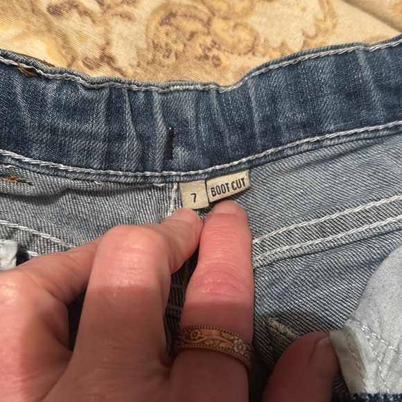 Boys flypaper boot, cut jeans size 7 - Picture 4 of 6